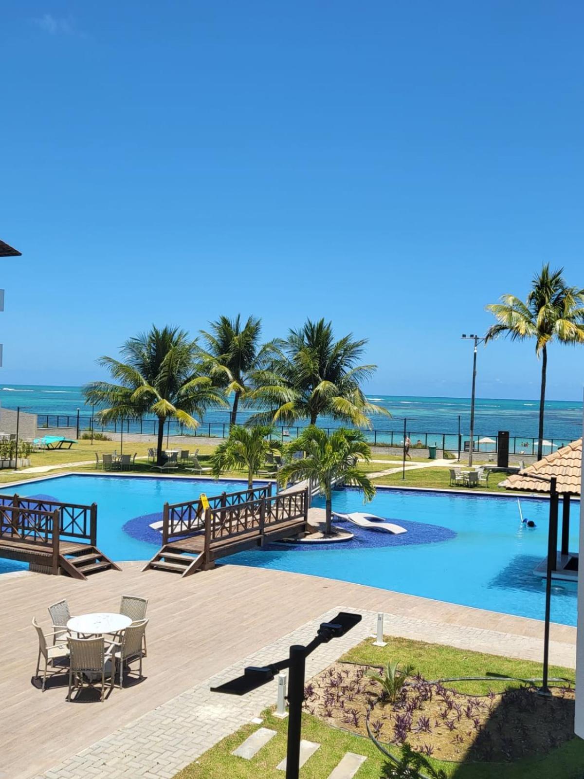Flat Fantastico Na Beira Mar Em Tamandare Apartment Exterior photo
